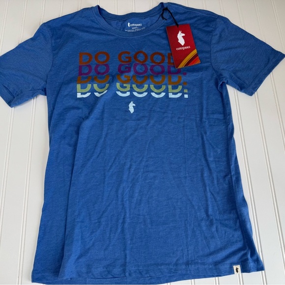 Cotopaxi DO GOOD Repeat Women’s Tee T-Shirt Organic Large NEW 1057 - Picture 1 of 3